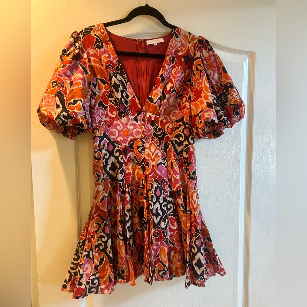 Olivaceous Mini Dress- Size Medium